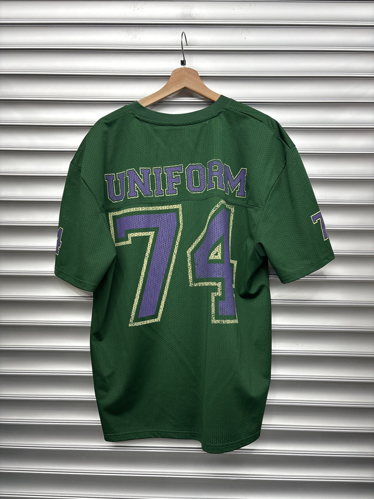 74 Green Purple Jersey - L**
