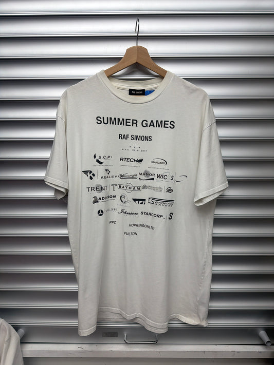 Raf Simmons Fonts Tee - S**