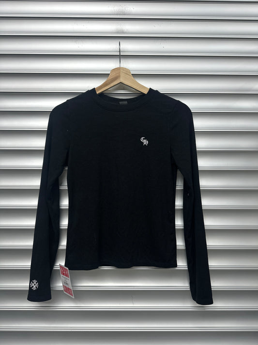 Chrome Hearts Black Crop Top - M
