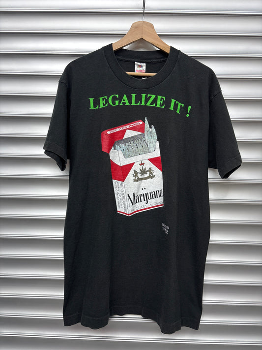 Vintage Legalize It Weed Tee - L*