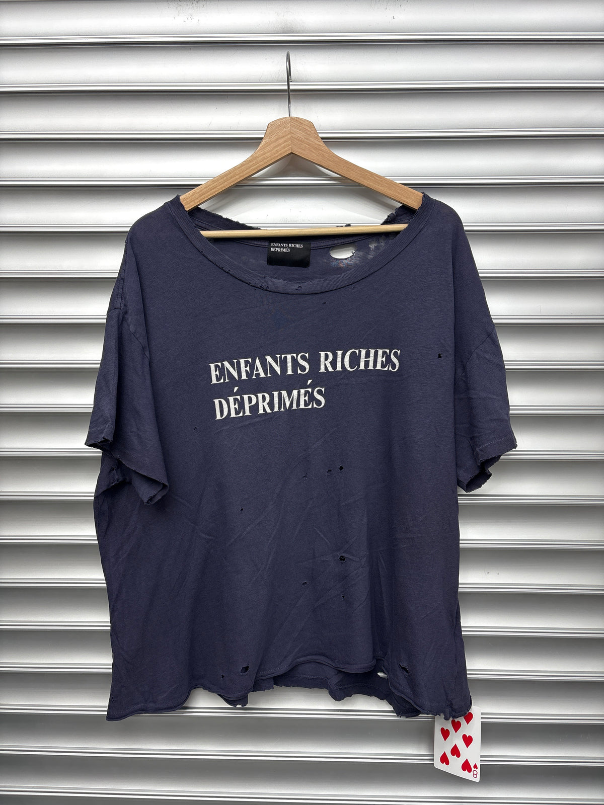 Blue ERD Logo Tee - M**