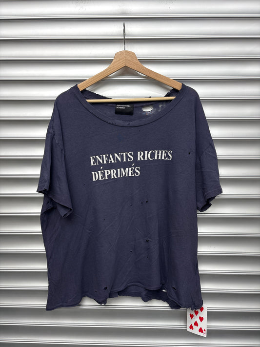 Blue ERD Logo Tee - M**