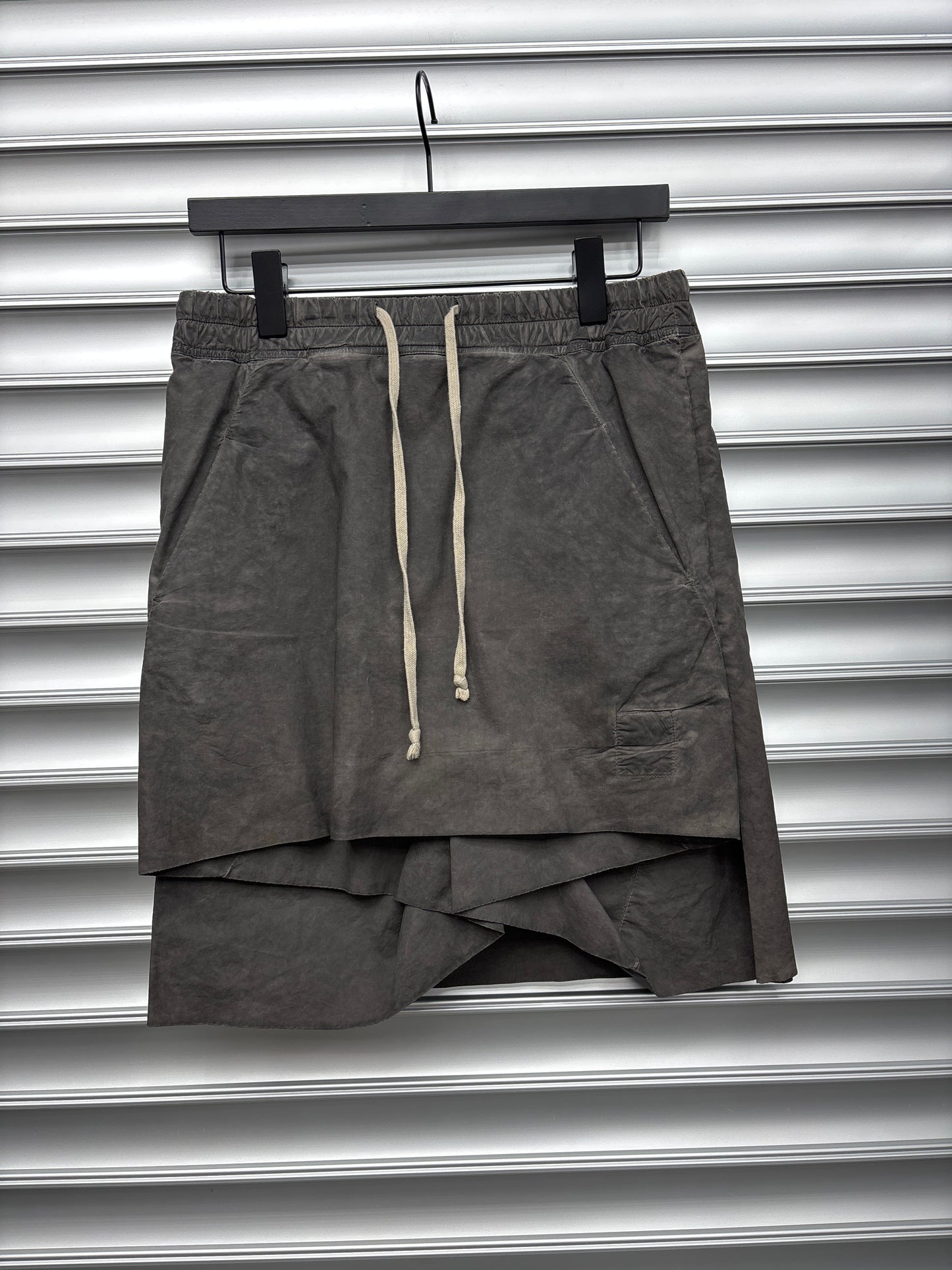 Rick Owens Dark Dust Skirt Shorts - S