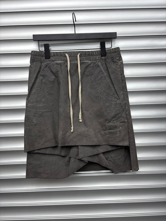 Rick Owens Dark Dust Skirt Shorts - S