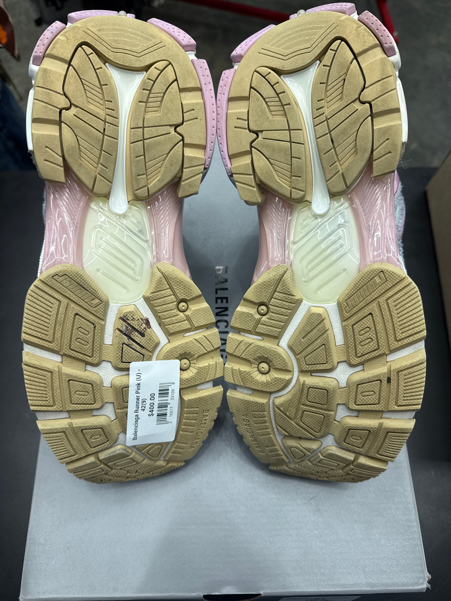 Balenciaga Runner Pink (U) - 42(9)