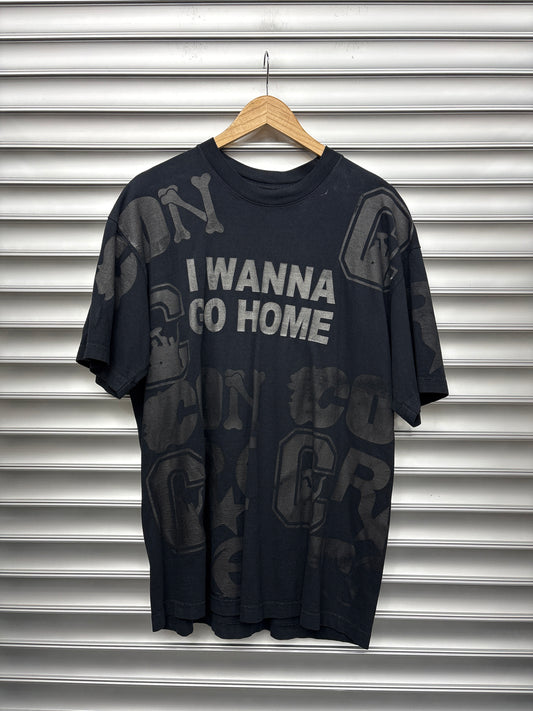 Concrete I Wanna Go Home Tour Tee - M**