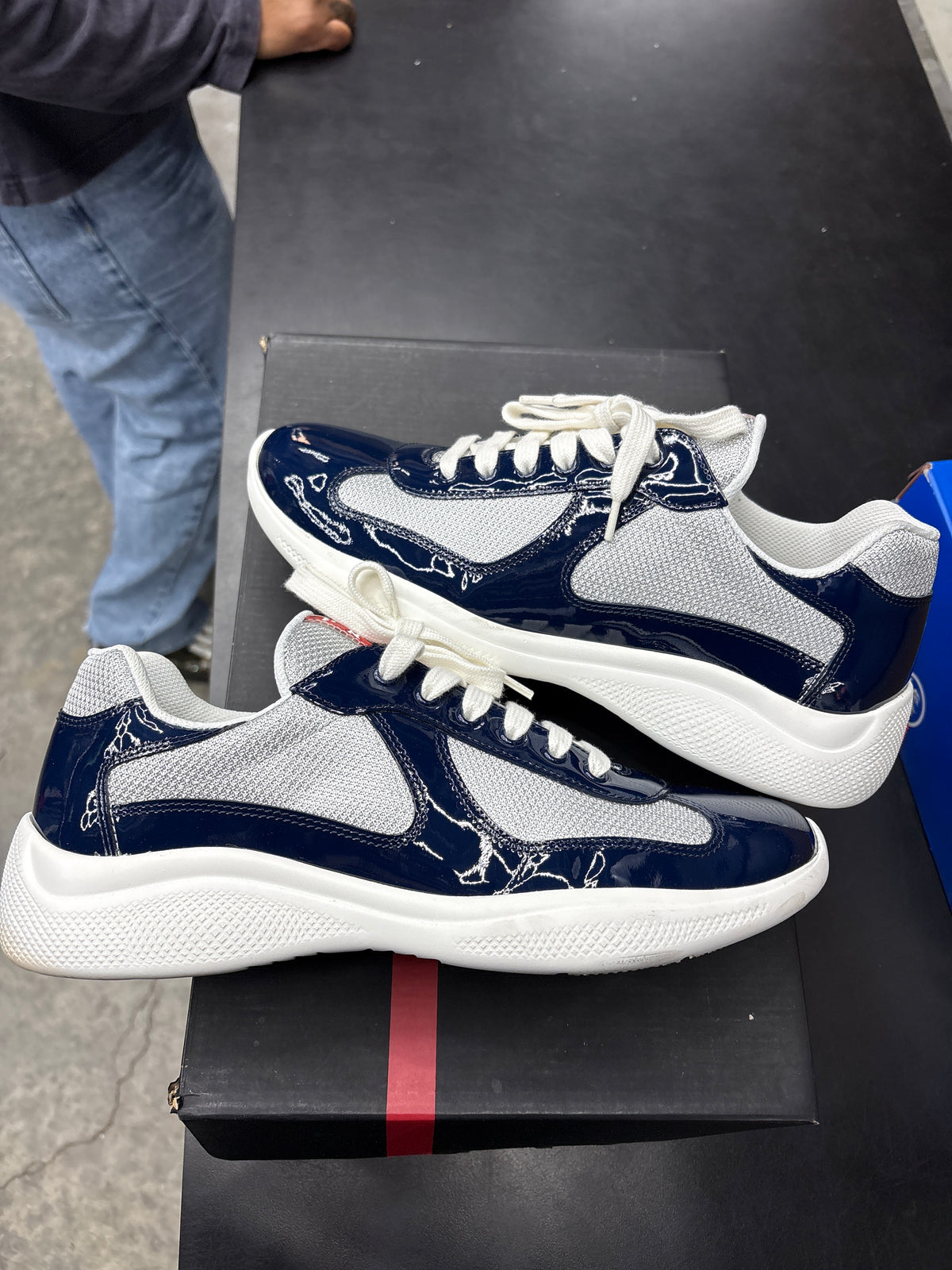 Prada American Cup Navy (U) - 10M**
