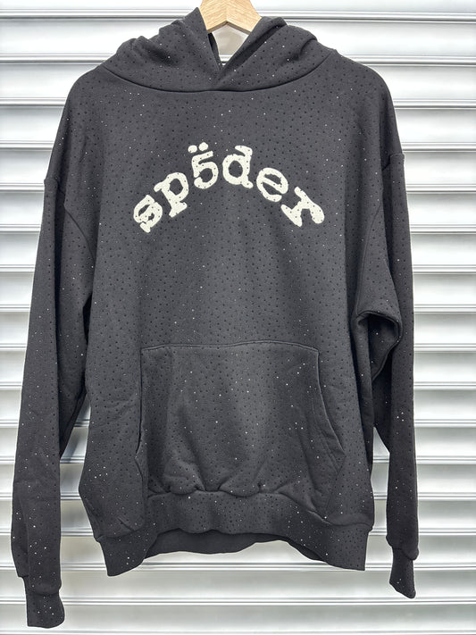 Spider VVS Black Hoodie - M