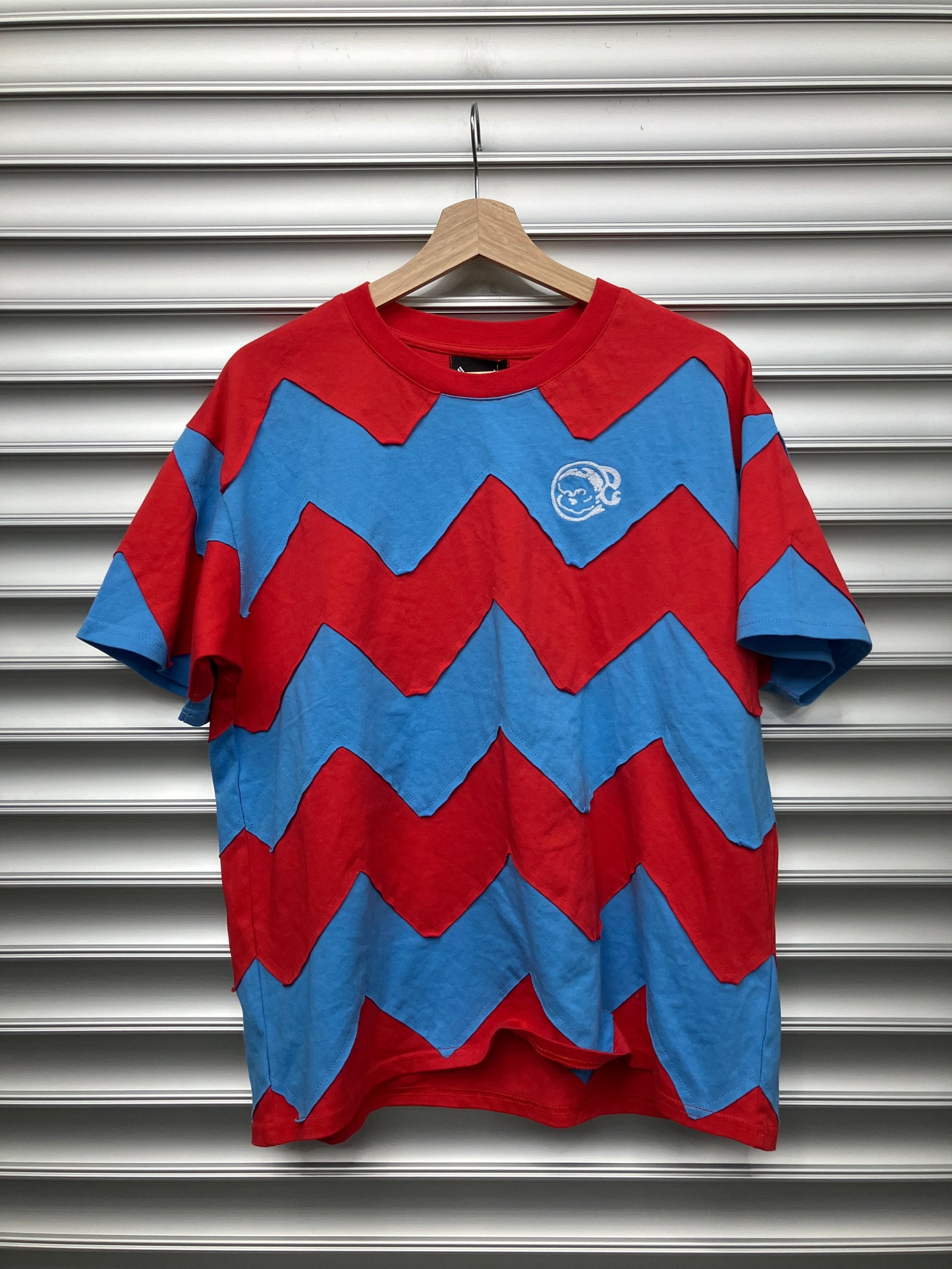 Sicko Red Blue Striped Tee - M