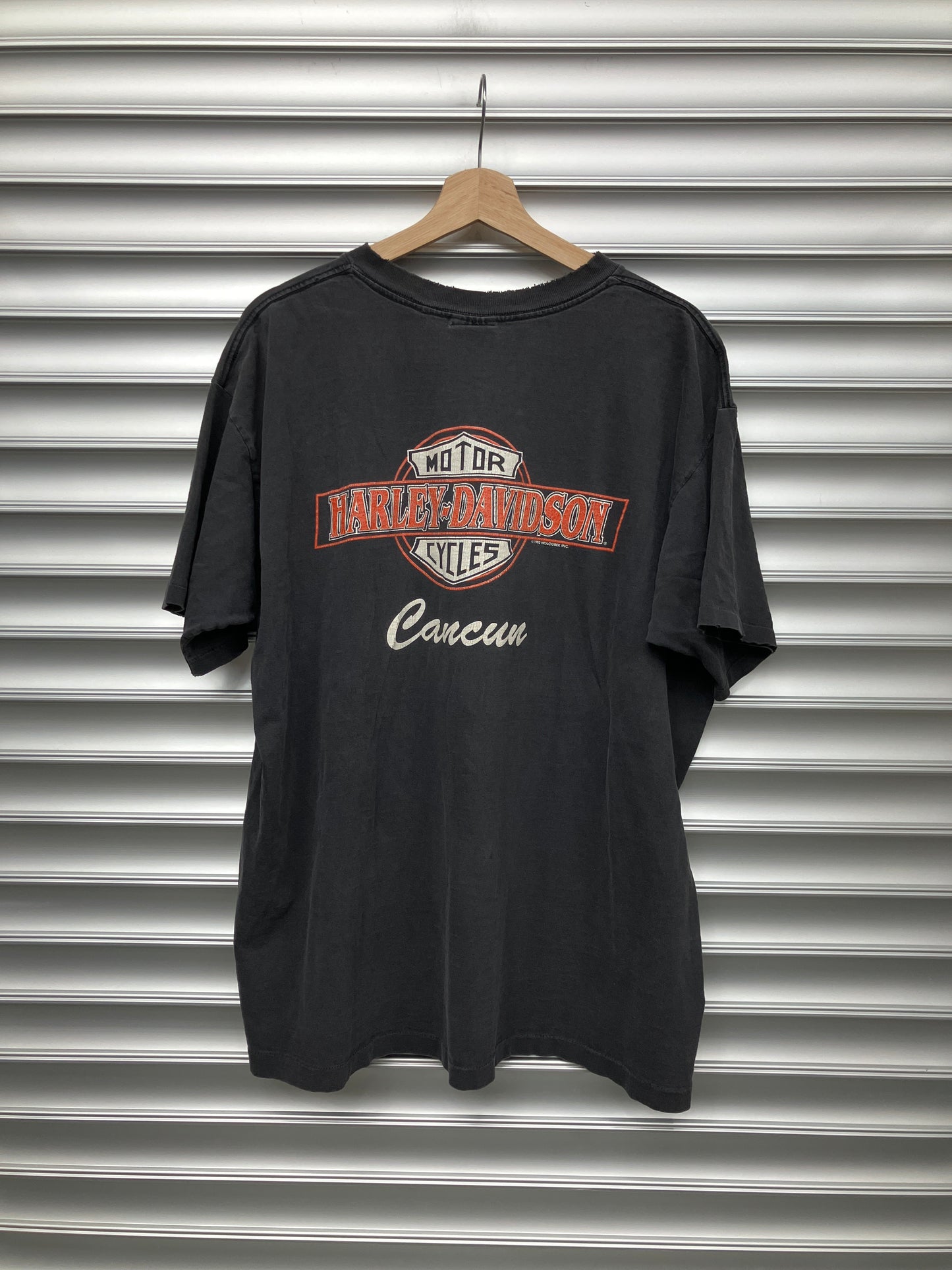 Vintage Harley Flame Tee - XL