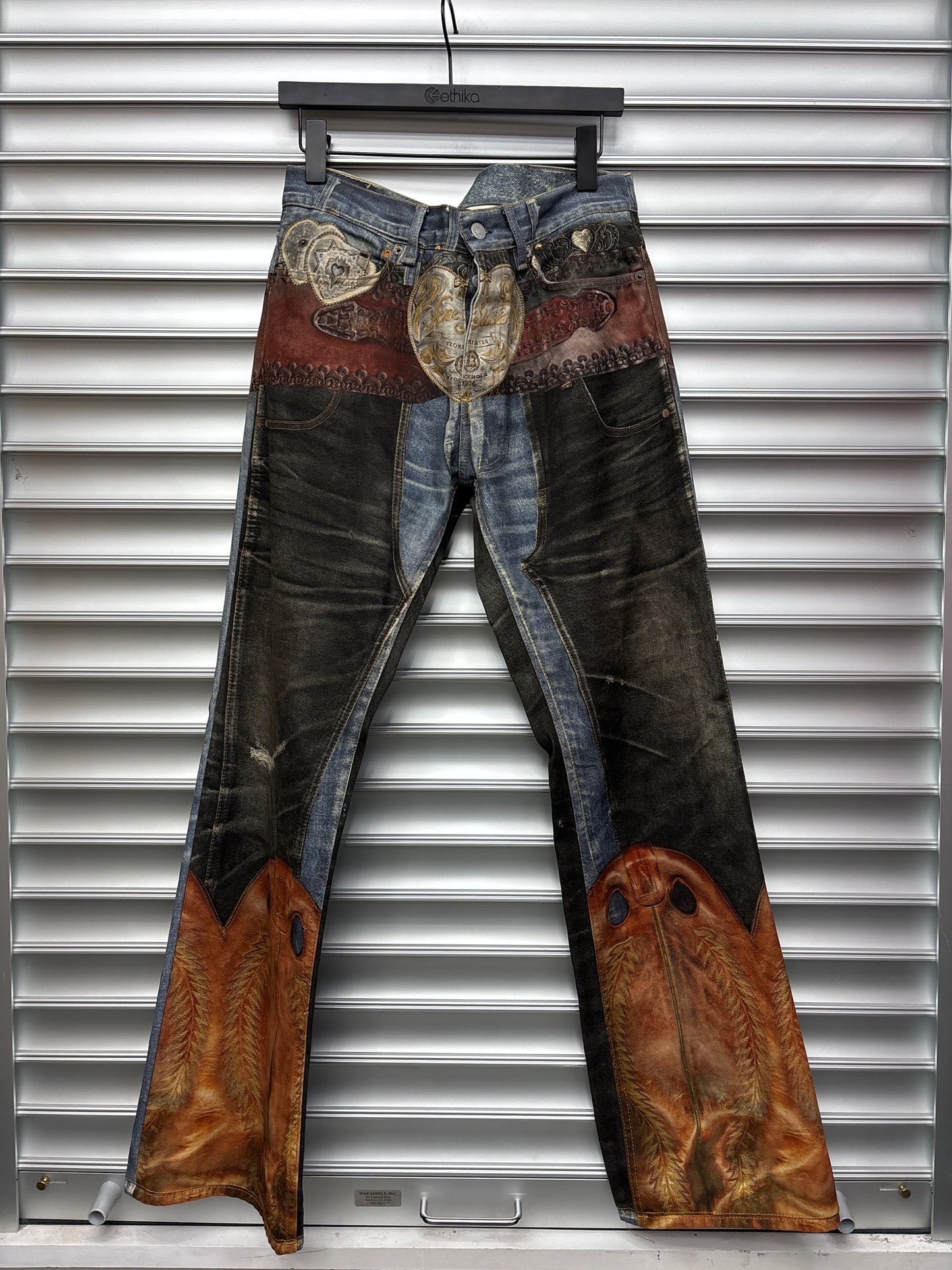 Acne Studios Trompe Heart Buckle Belt Jeans - 29