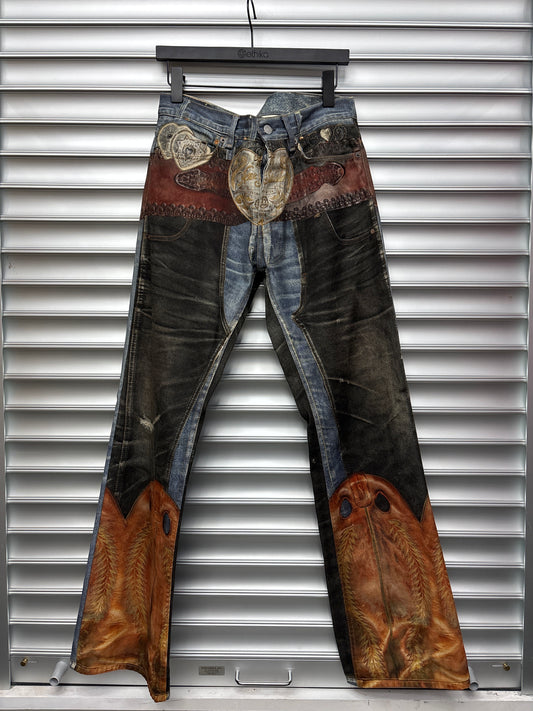 Acne Studios Trompe Heart Buckle Belt Jeans - 29