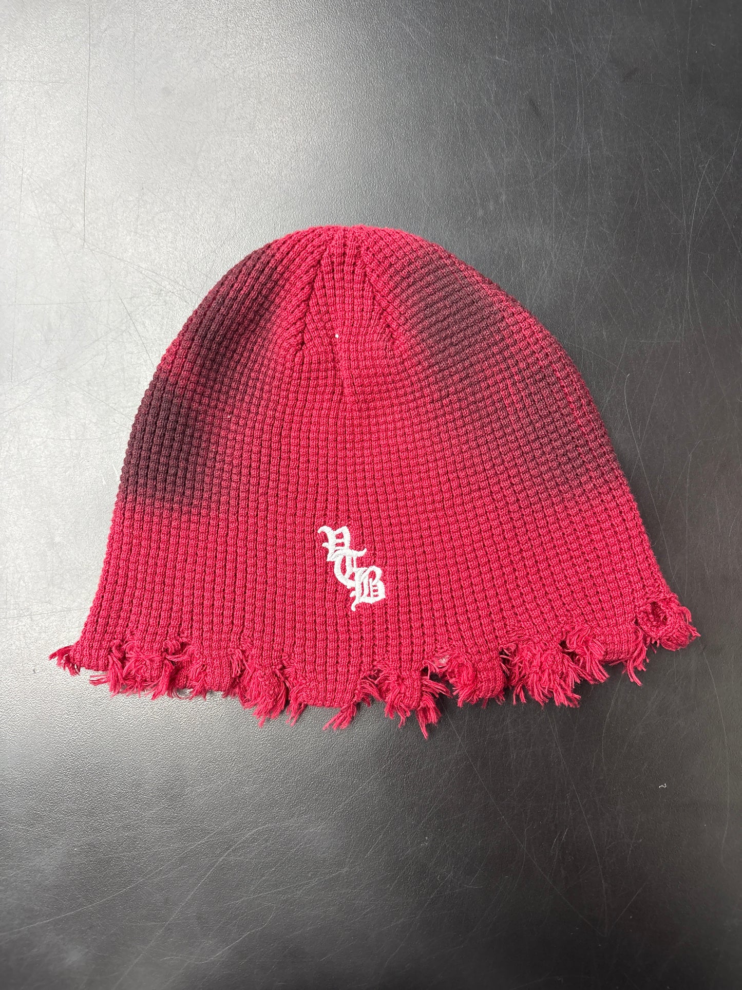 Red Vertabrae Beanie