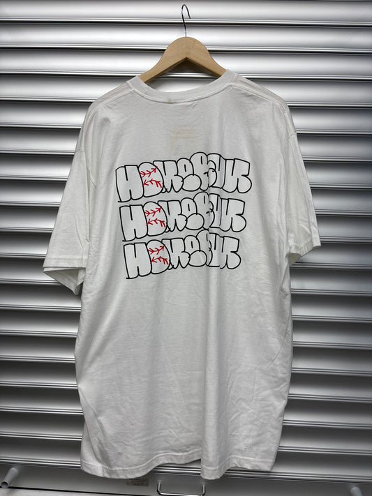 Supreme White Graffiti Tee - XL