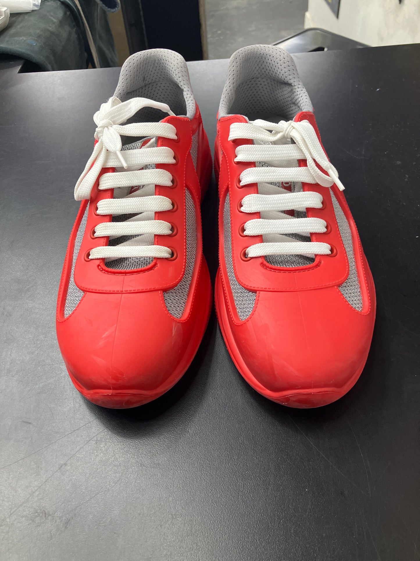 Prada American Cup Red Rubber (U) - 42(9) (NB)