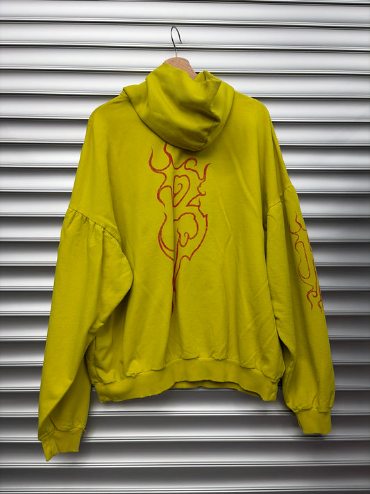 Balenciaga Yellow Darkwave Hoodie - 1