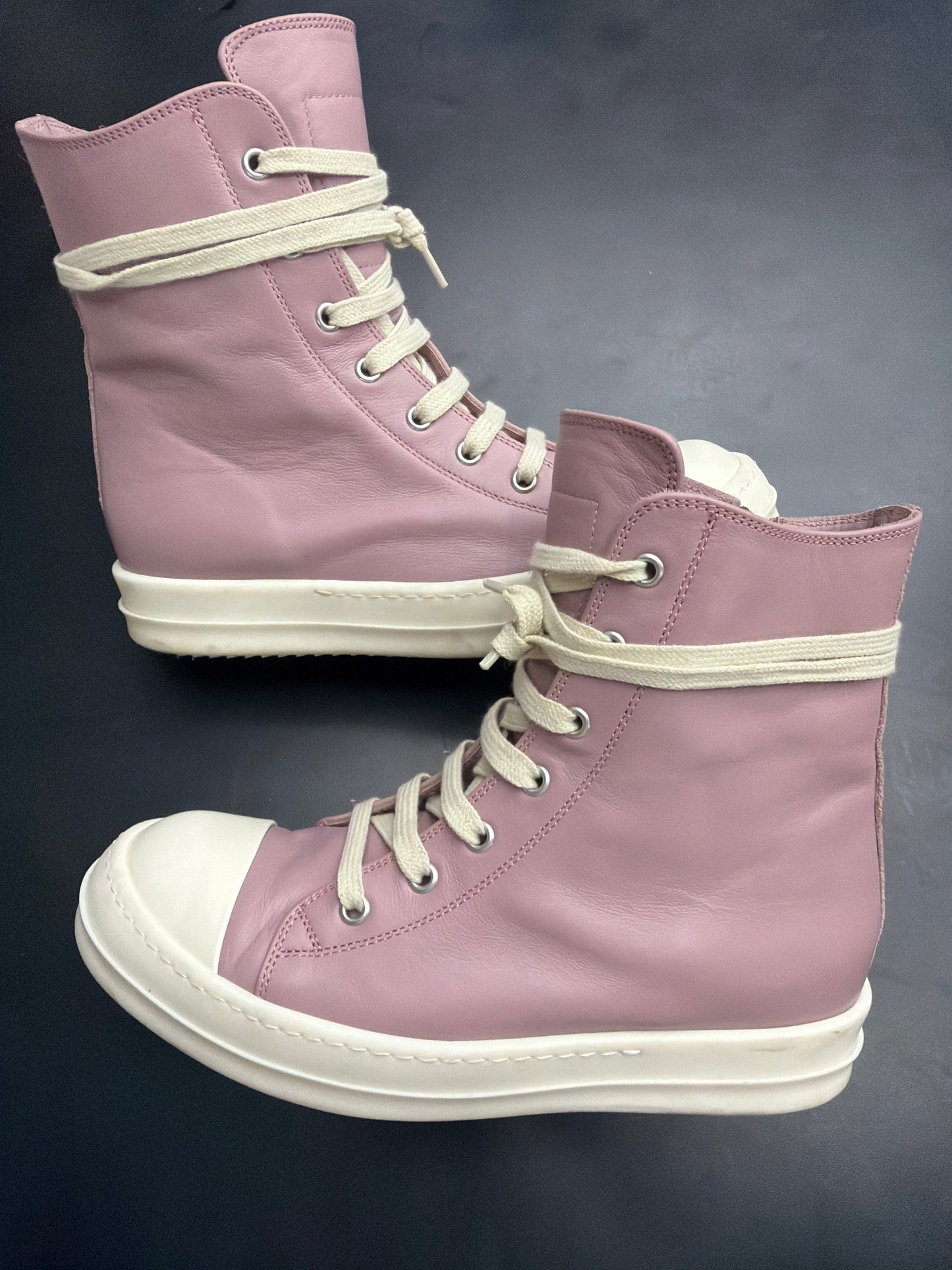 Rick Owen Ramone High Dusty Pink (U) - 38 (NB)