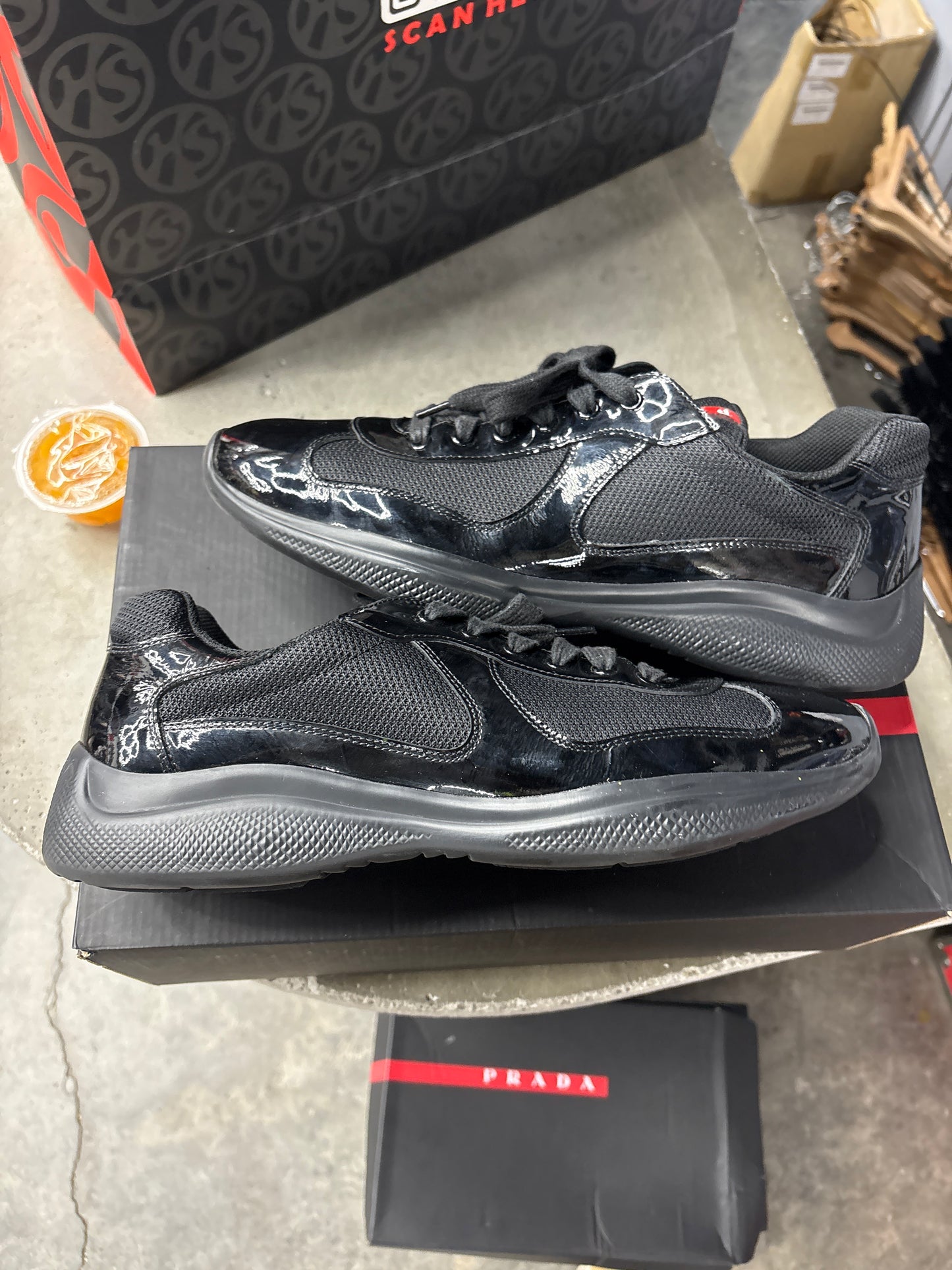Prada American Cup Triple Black (U) - 12M
