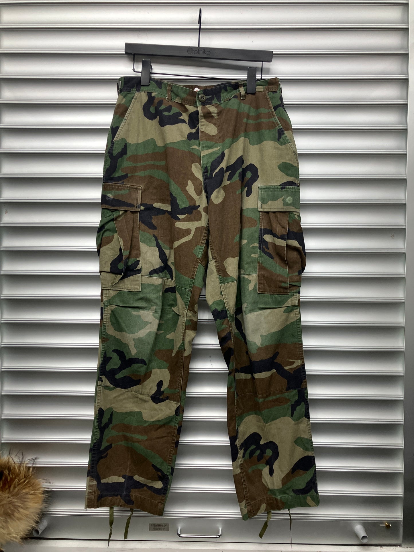 Vintage Camo Cargo Pant - 32