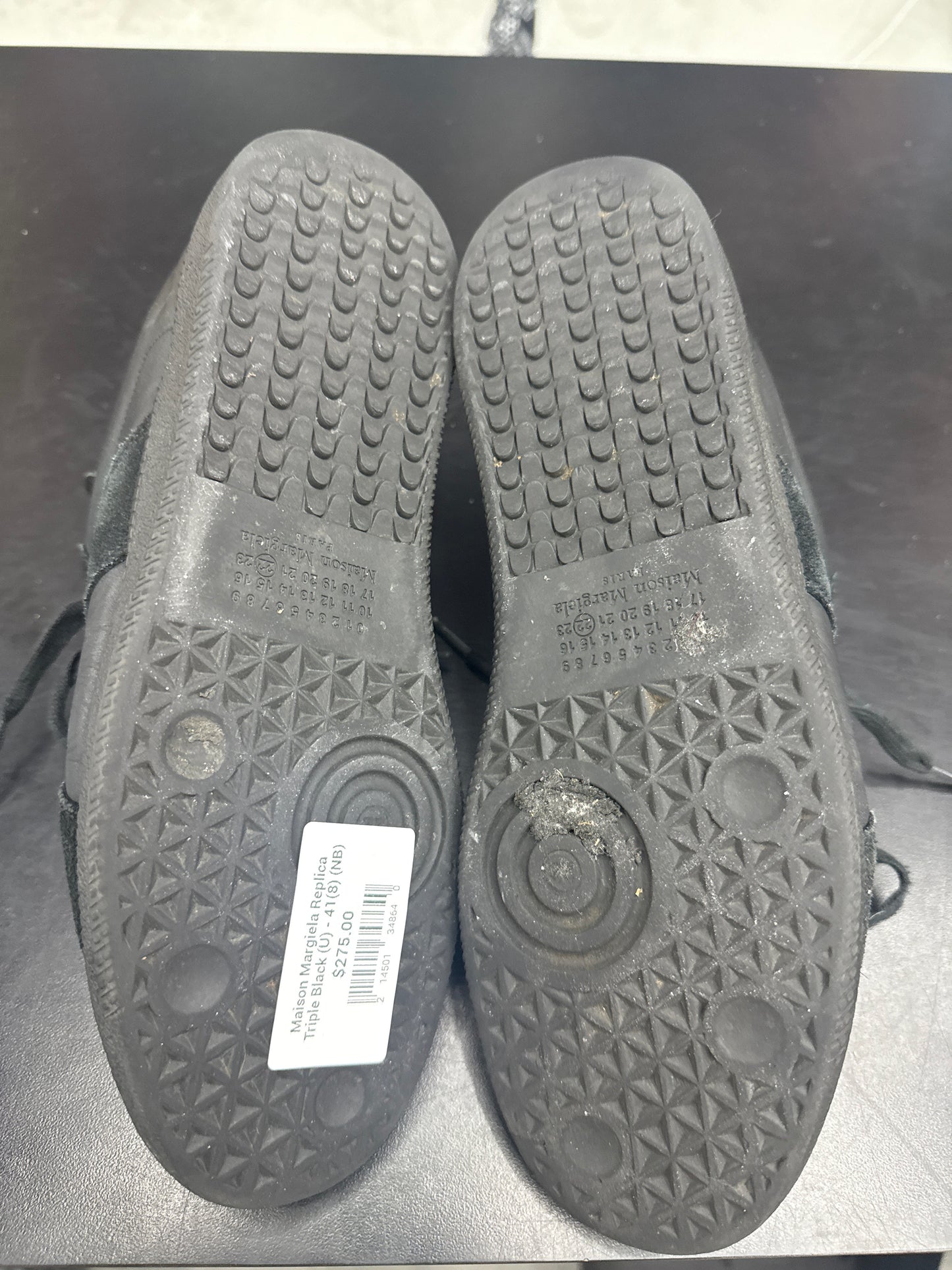 Maison Margiela Replica Triple Black (U) - 41(8) (NB)