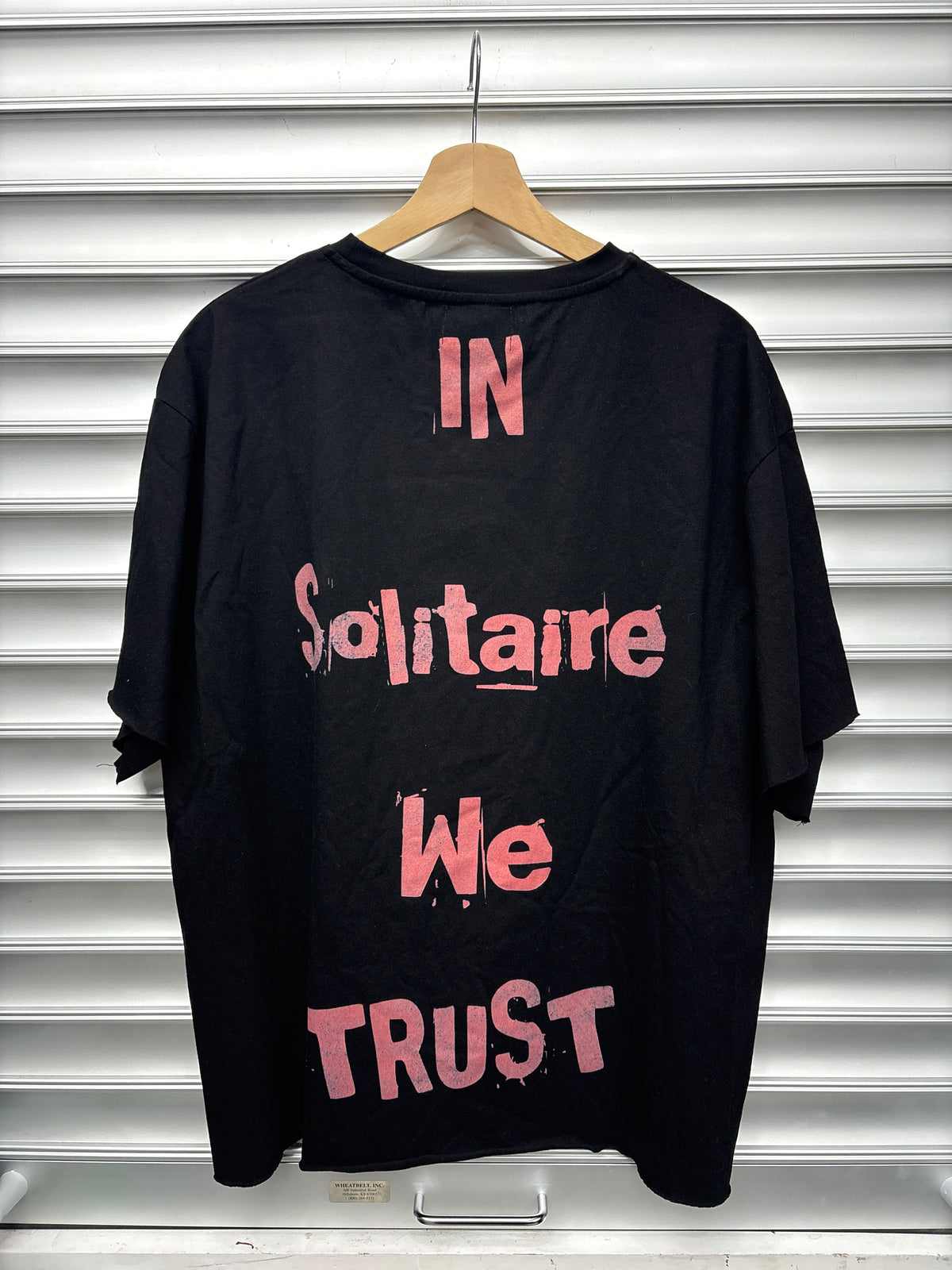 Solitaire Pray To God Tee - M**