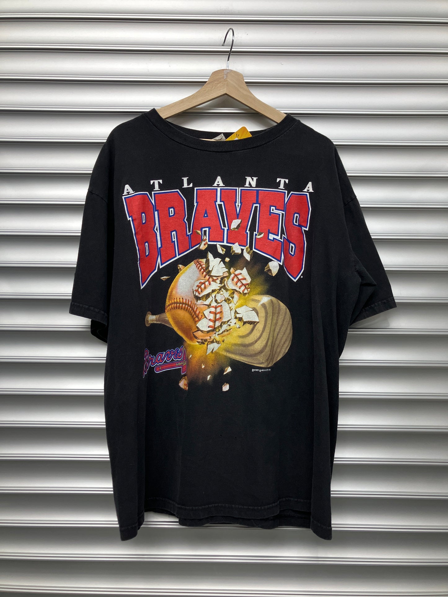 Vintage Braves Baseball Tee - XL