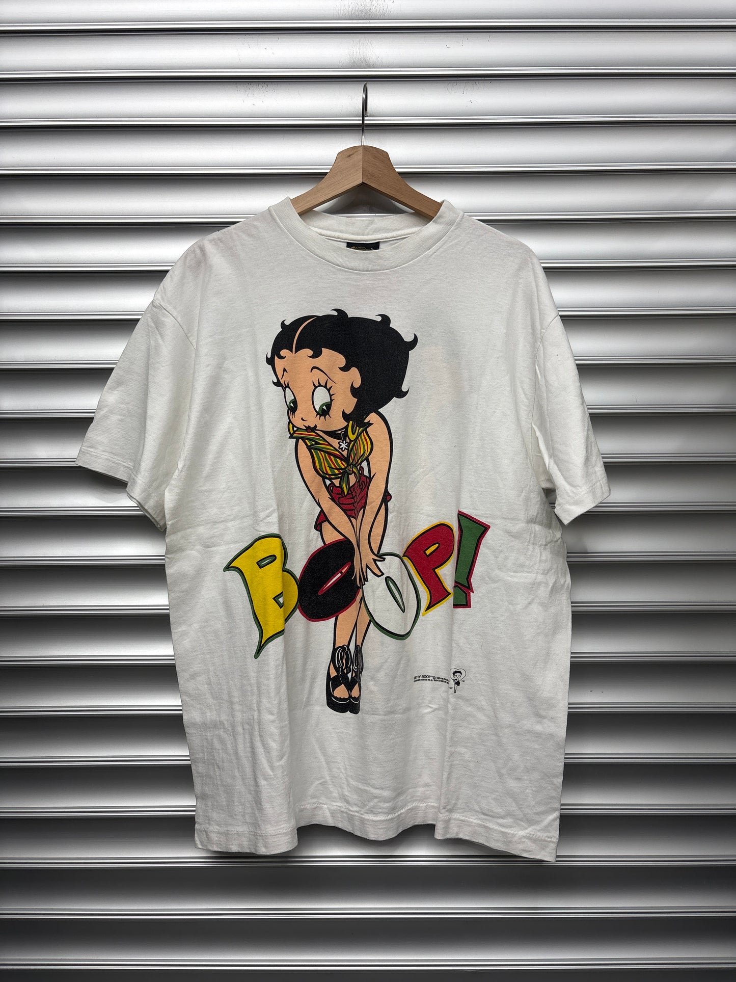 Vintage Betty Boop Rasta Tee - XL
