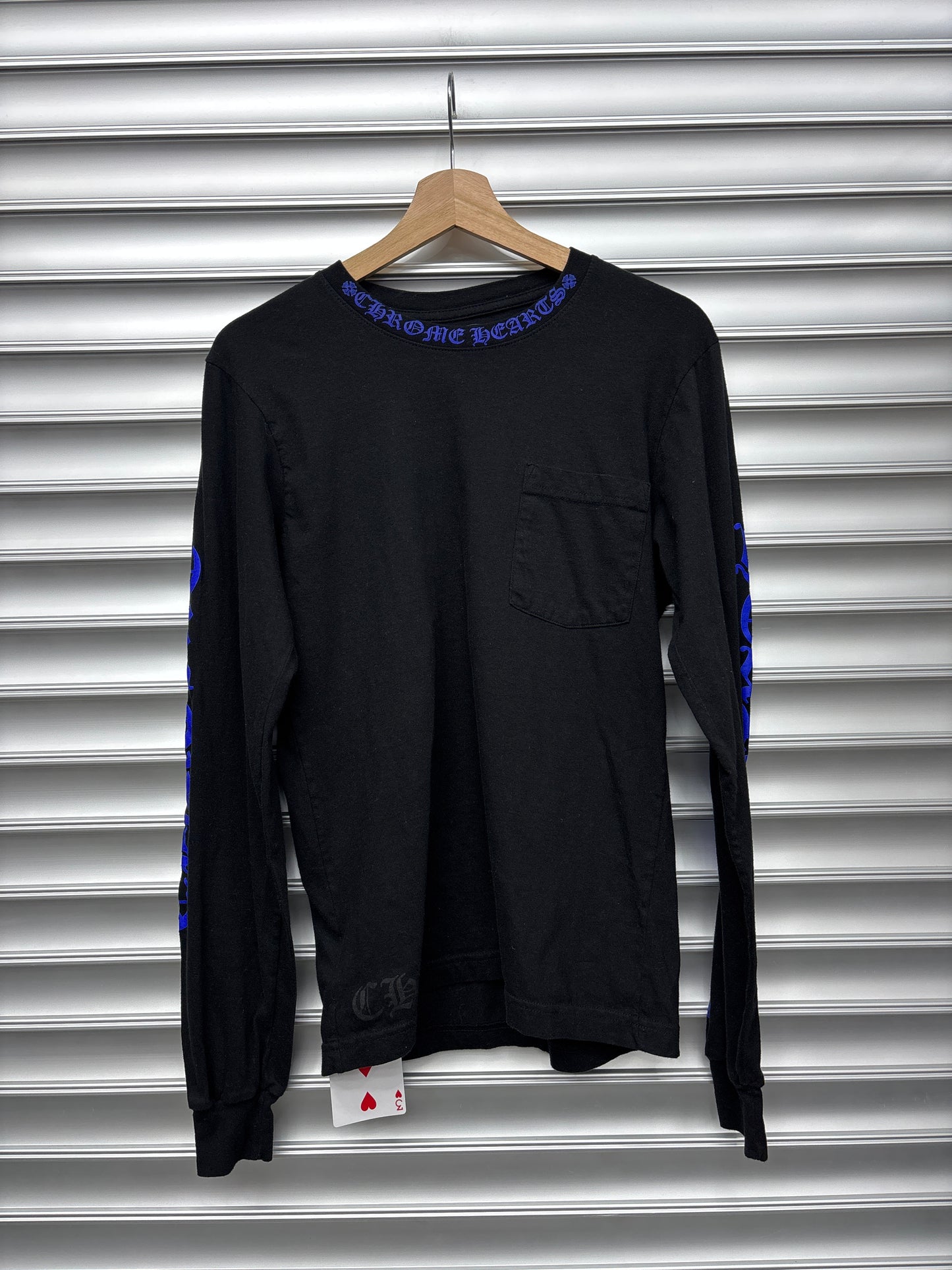 Chrome Heart Long Sleeve Blue - S