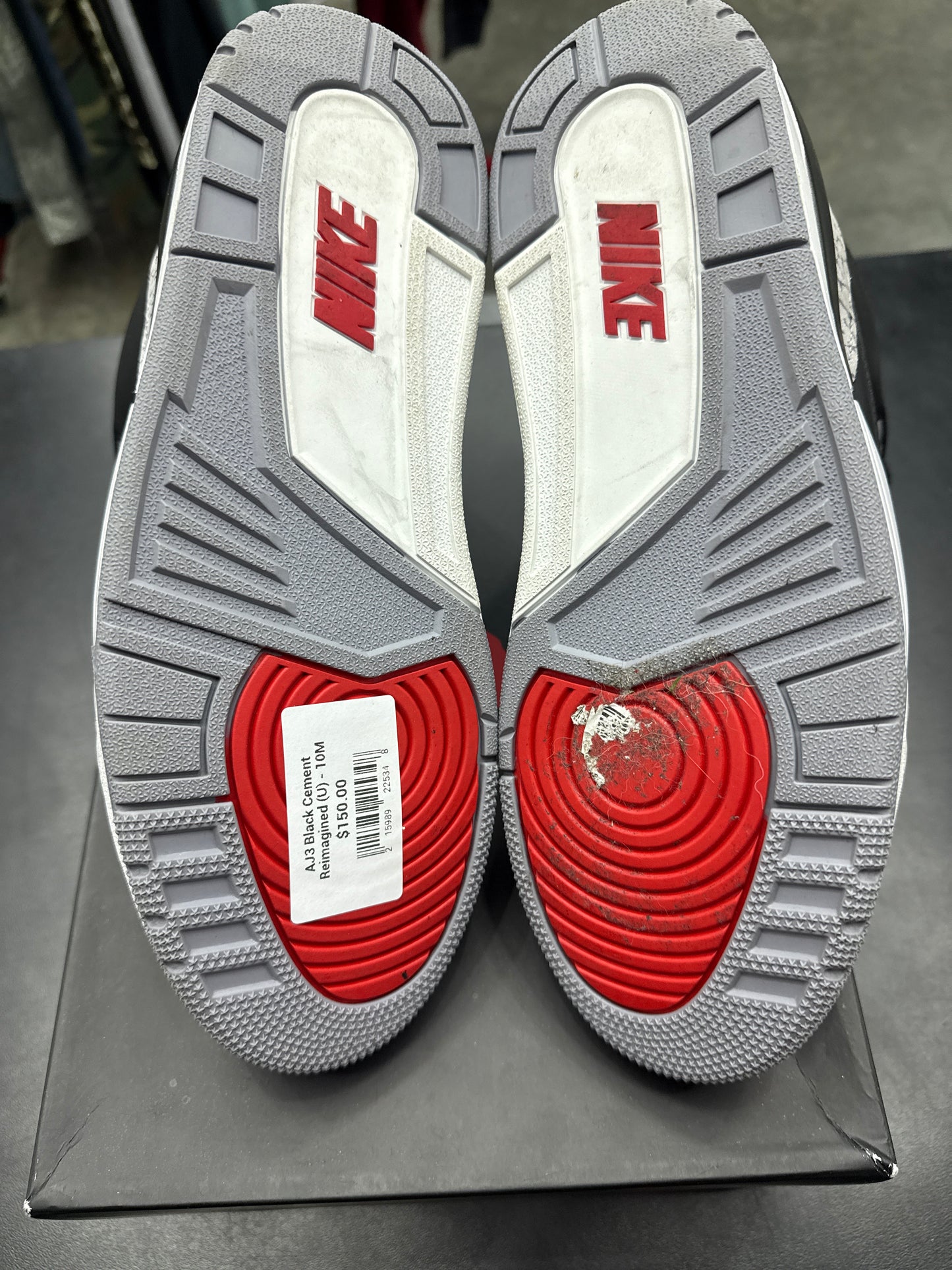 AJ3 Black Cement Reimagined (U) - 10M