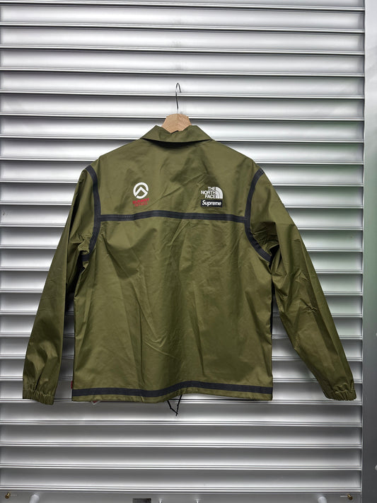 Supreme North Face Olive Nylon Work Jacket - S
