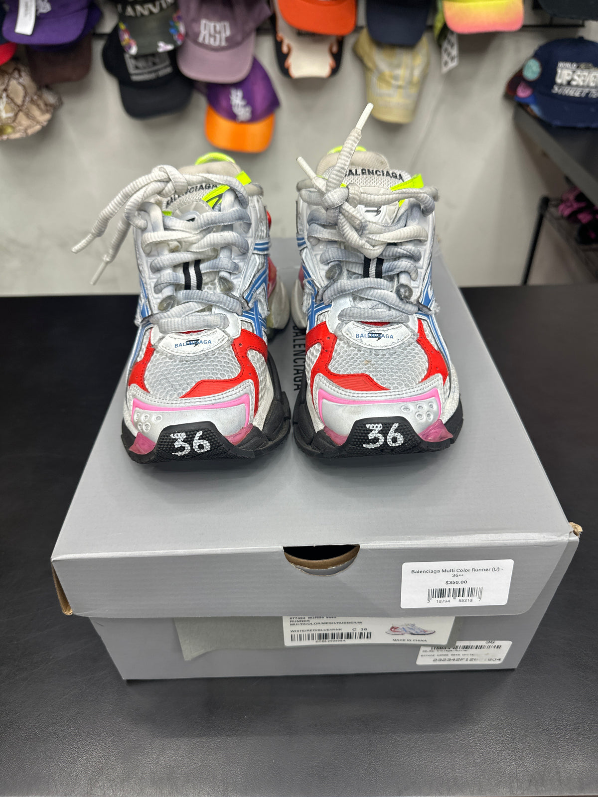Balenciaga Multi Color Runner (U) - 36**
