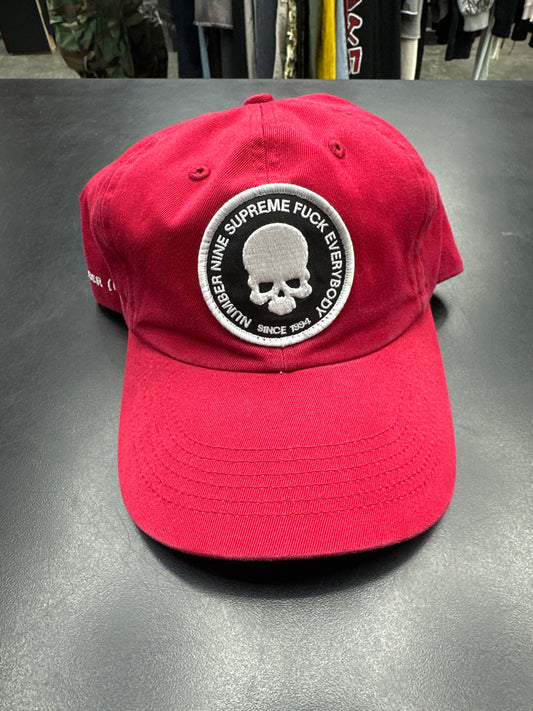 Supreme Number Nine Fuck You Red Hat