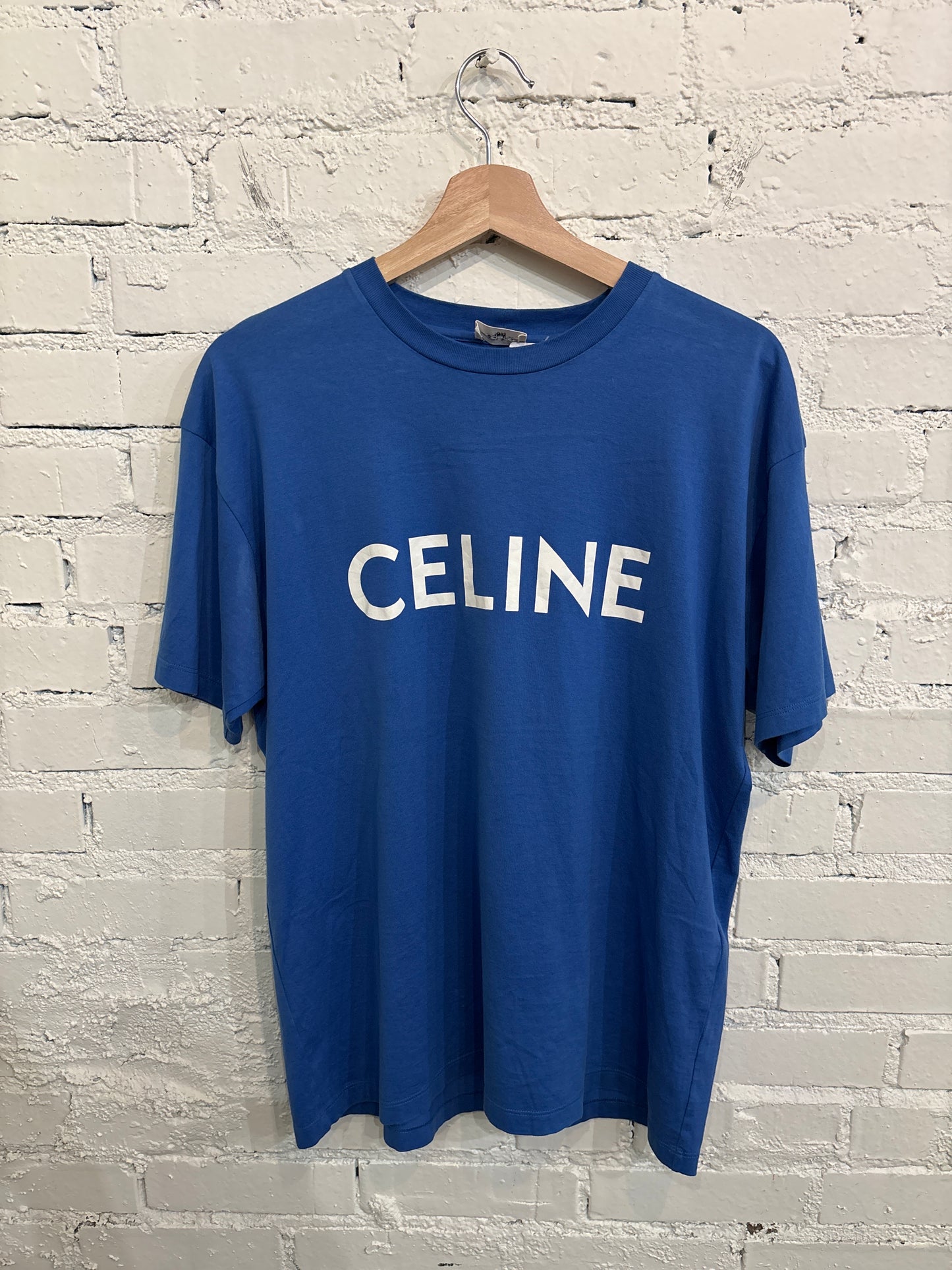 Blue Celine Tee - L