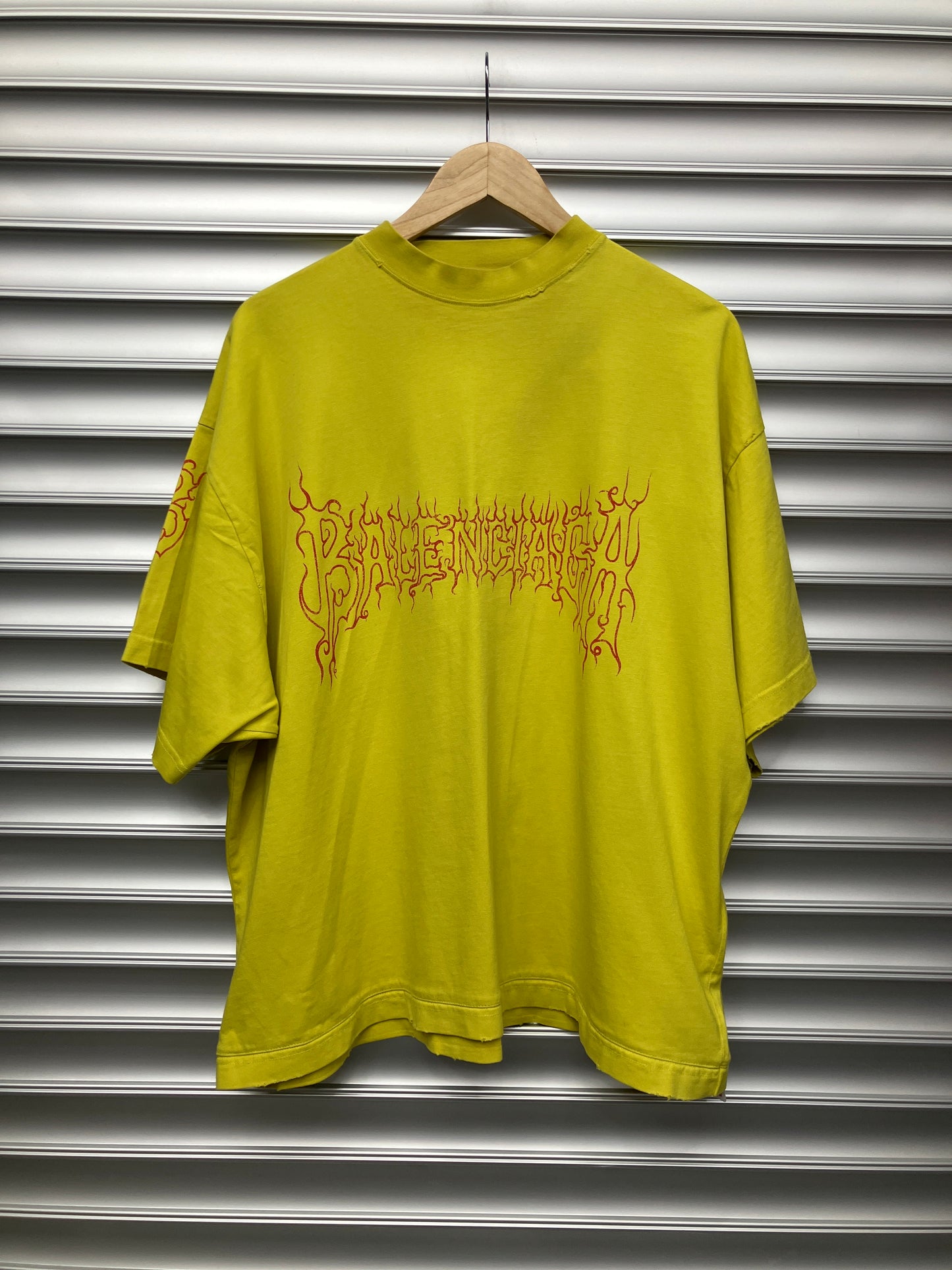 Balenciaga Yellow Tee - 3