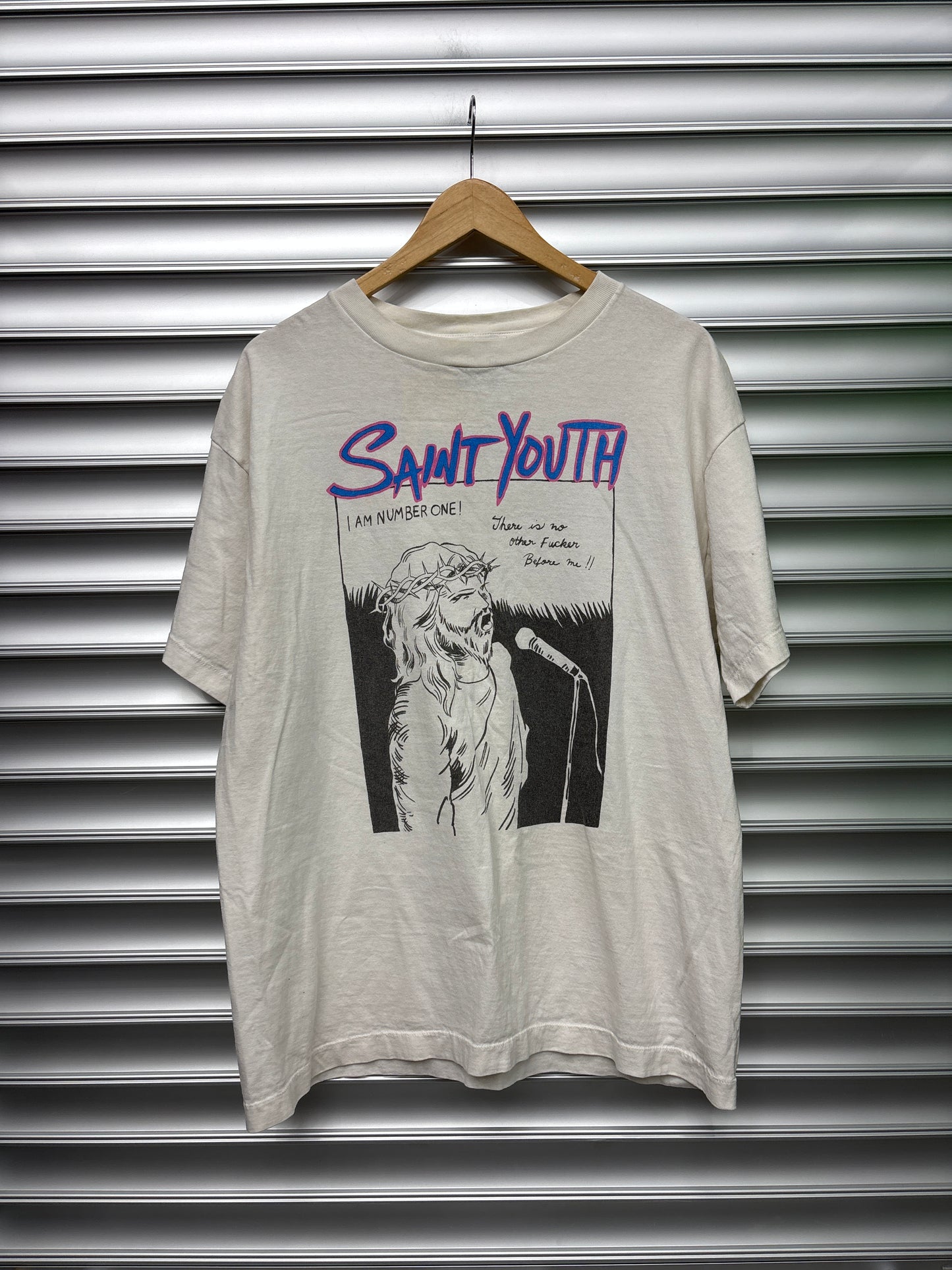 Saint Micheal Jesus Tee - L