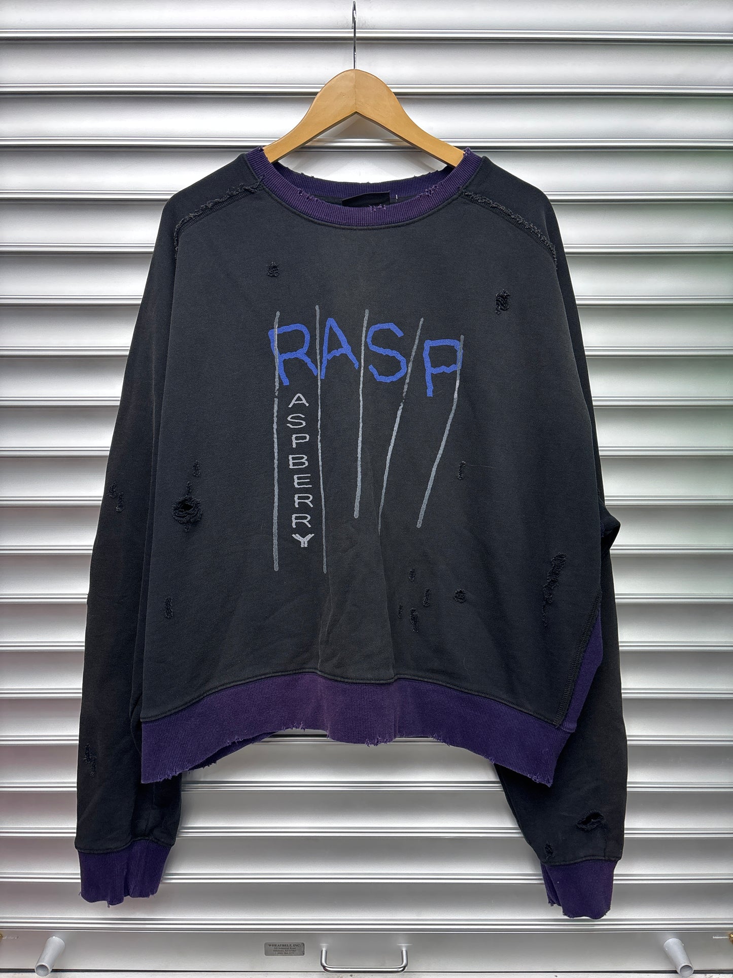 Raspberry Purple Color Crew Neck - XL