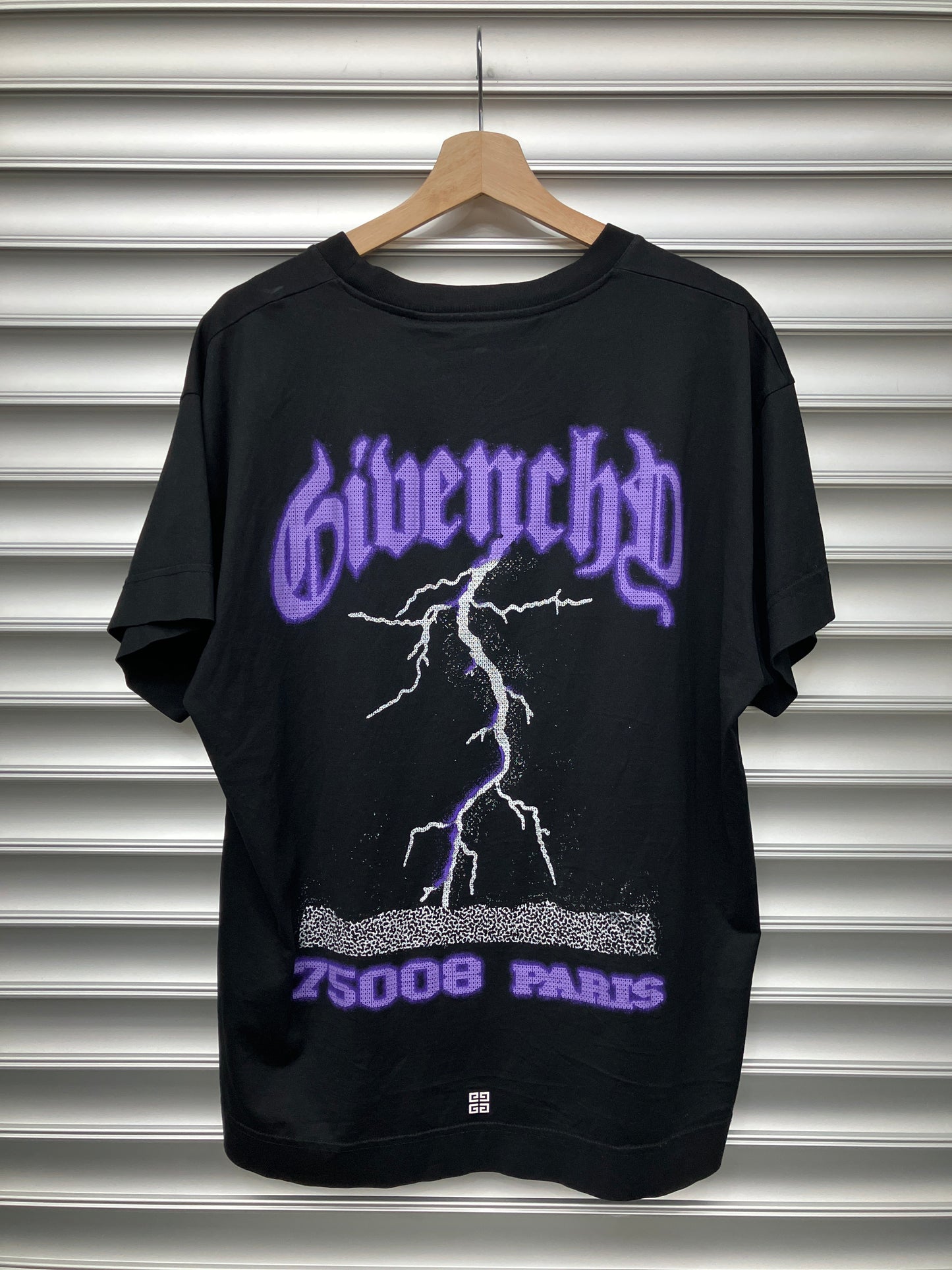 Givenchy Purple Lighting Tee - S