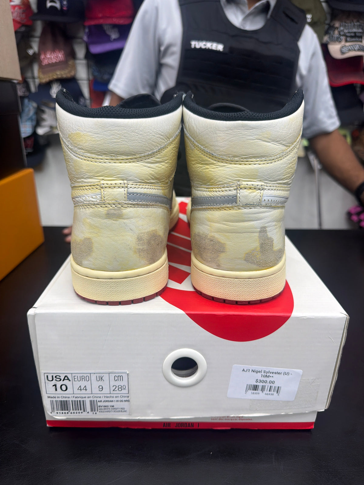 AJ1 Nigel Sylvester (U) - 10M**