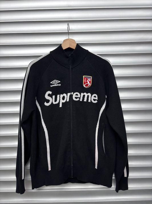 Supreme Umbro Black Zip Up - Small
