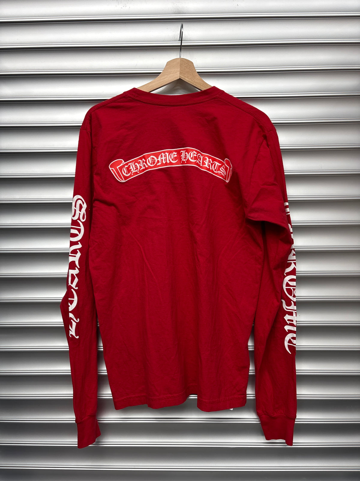 Chrome Hearts Red Longsleeve - M**