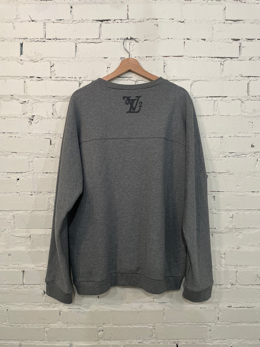 Louis Vuitton Nigo Grey Sweater - XL