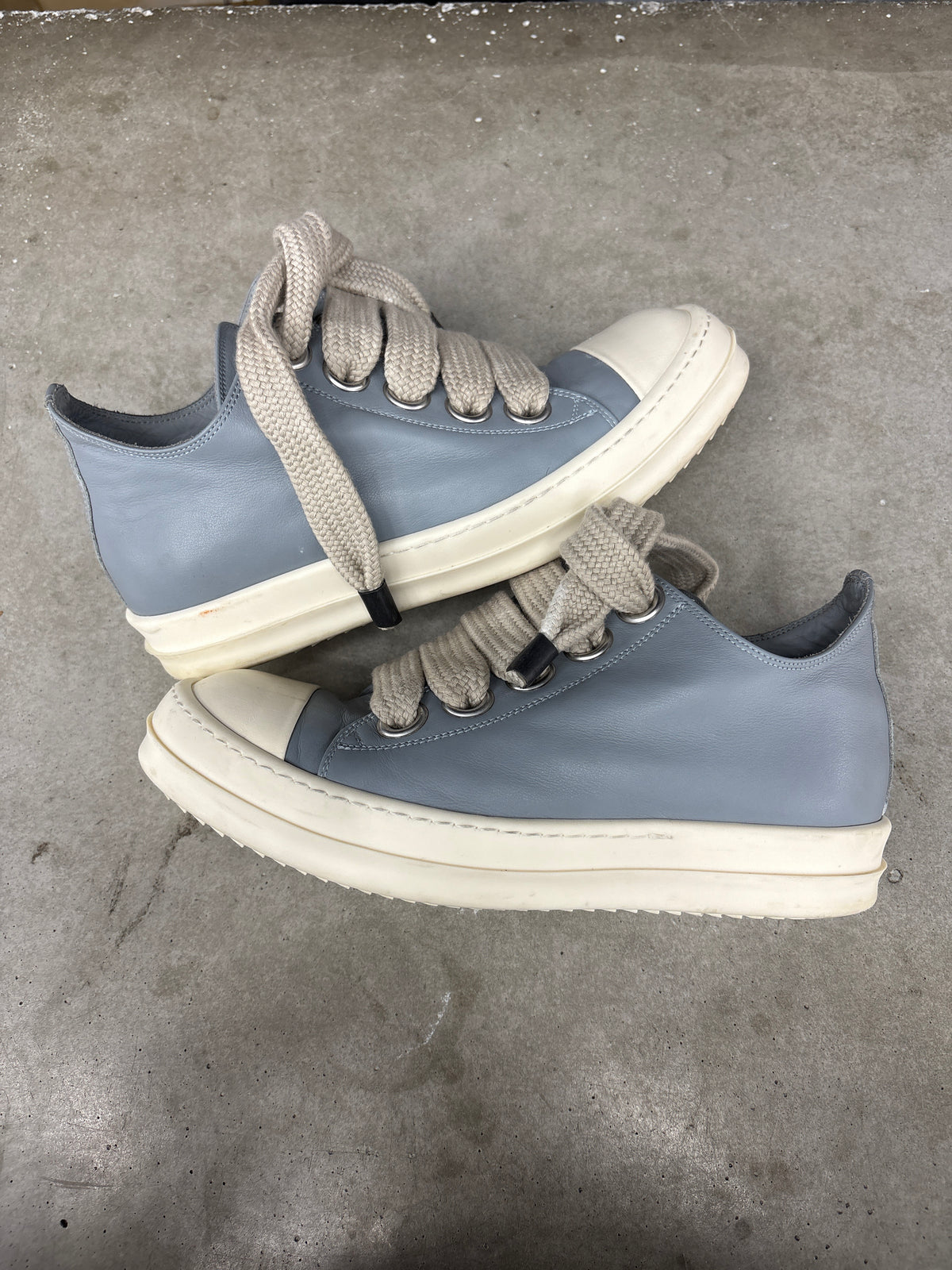 Rick Owen Low Jumbo Pale Blue (U) - 40(7) (NB)*