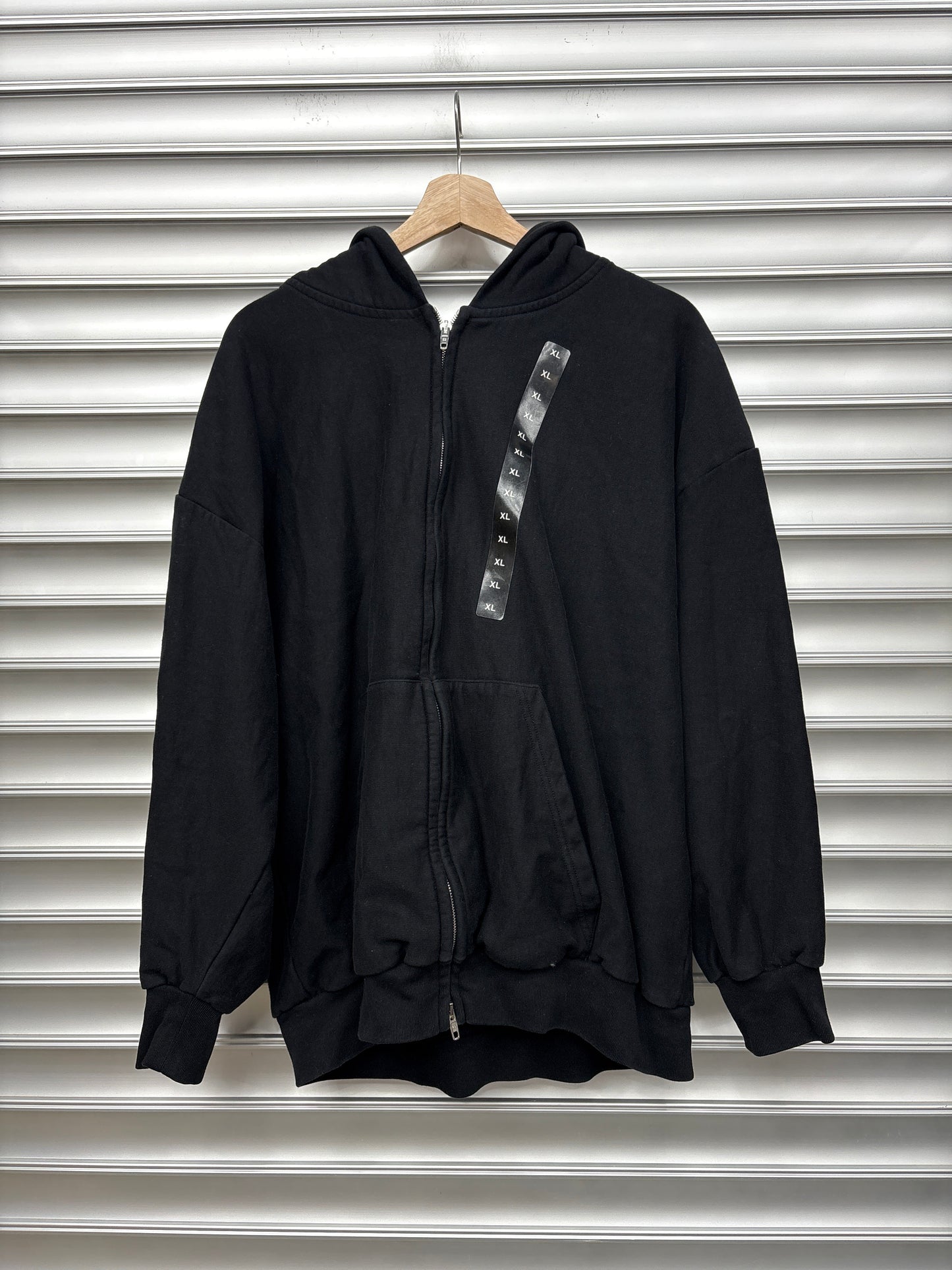 Balenciaga Sticker Zip Up Hoodie - L**