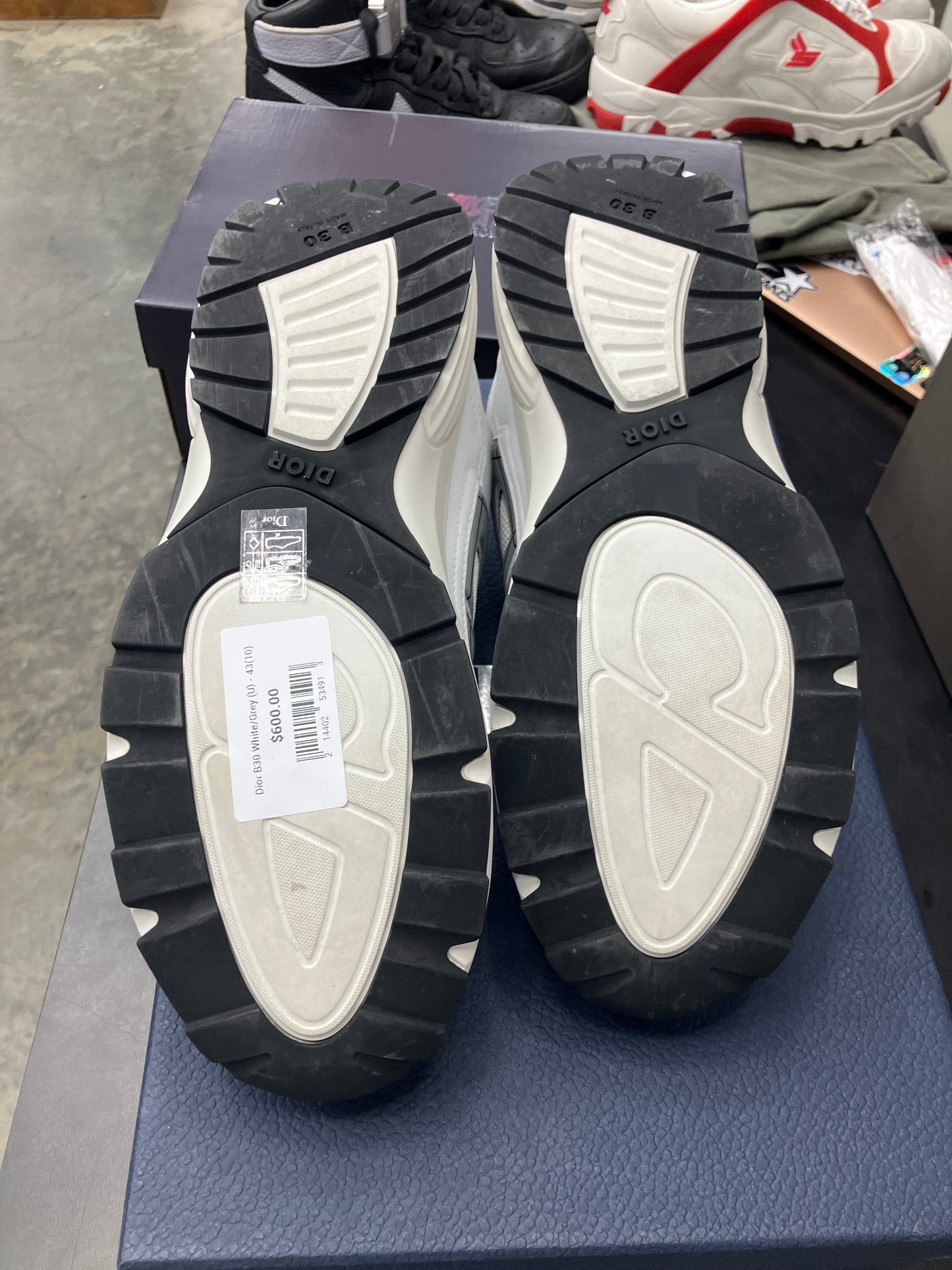 Dior B30 White/Grey (U) - 43(10)