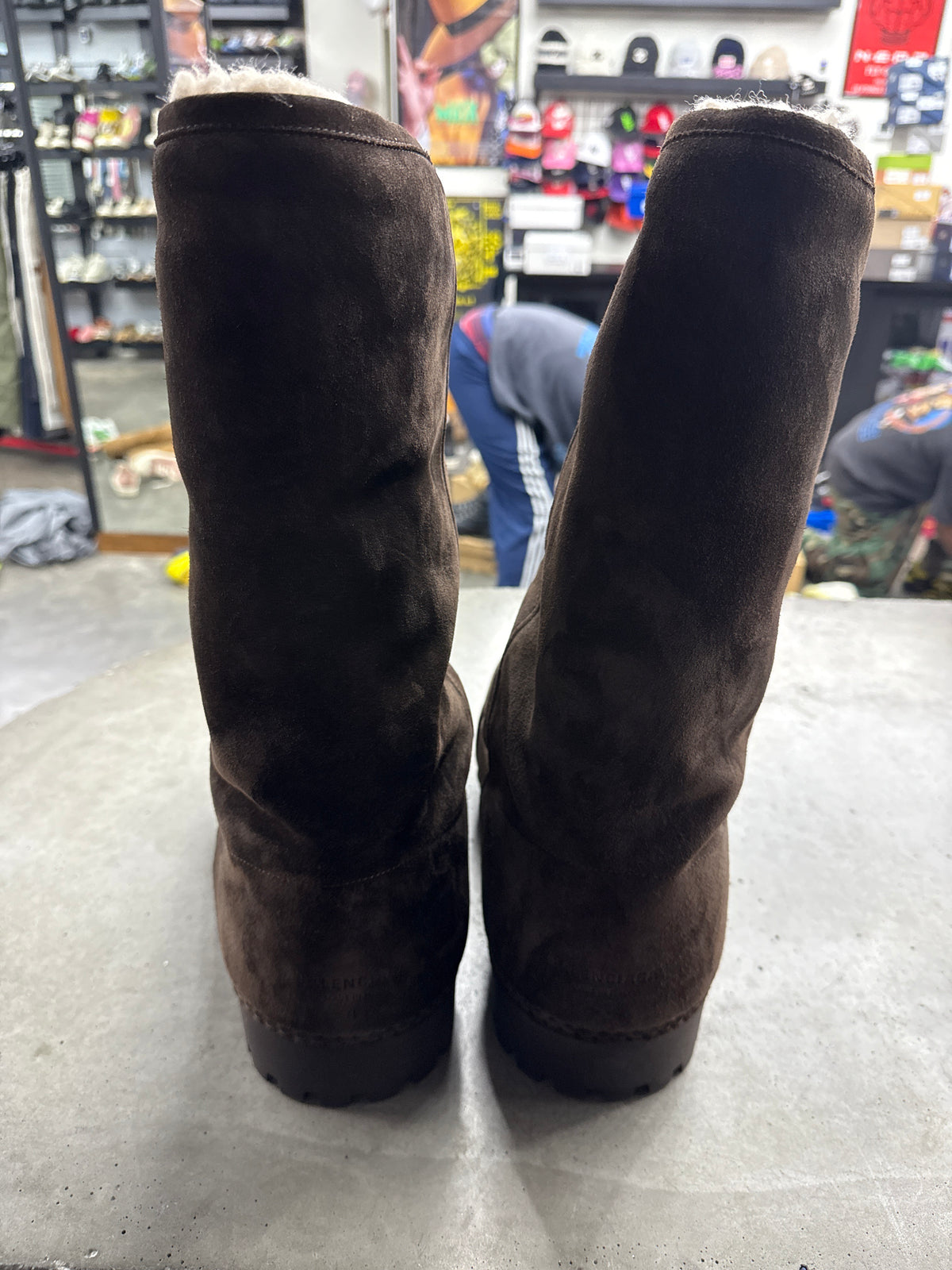 Balenciaga Alaska Boot High Dark Brown (U) - 41(8) (NB)**