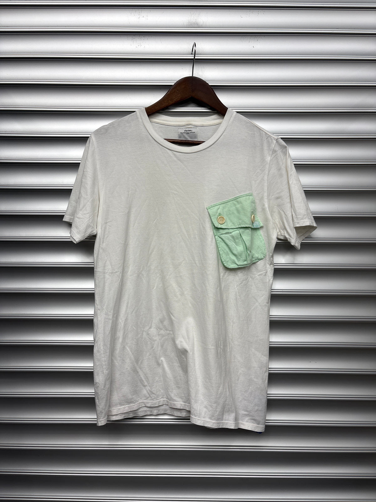 Visim Green Pocket Tee - S**