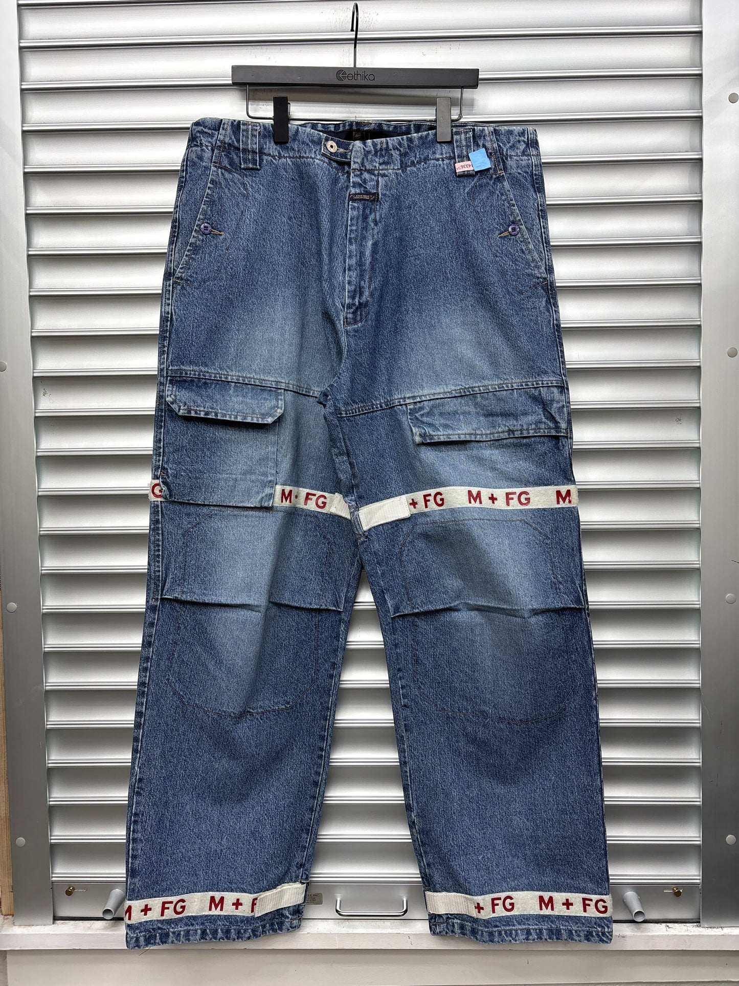 Vintage Girbaud Red Stripe Pants - 40