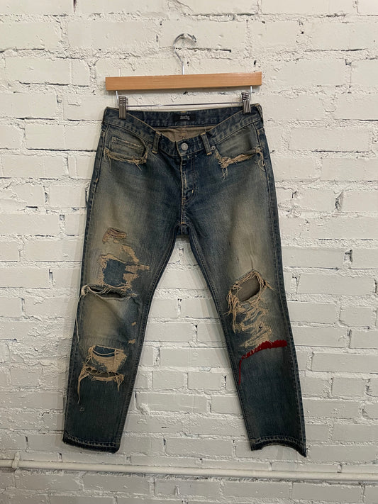 Undercover 68 Red Yarn Denim - 2