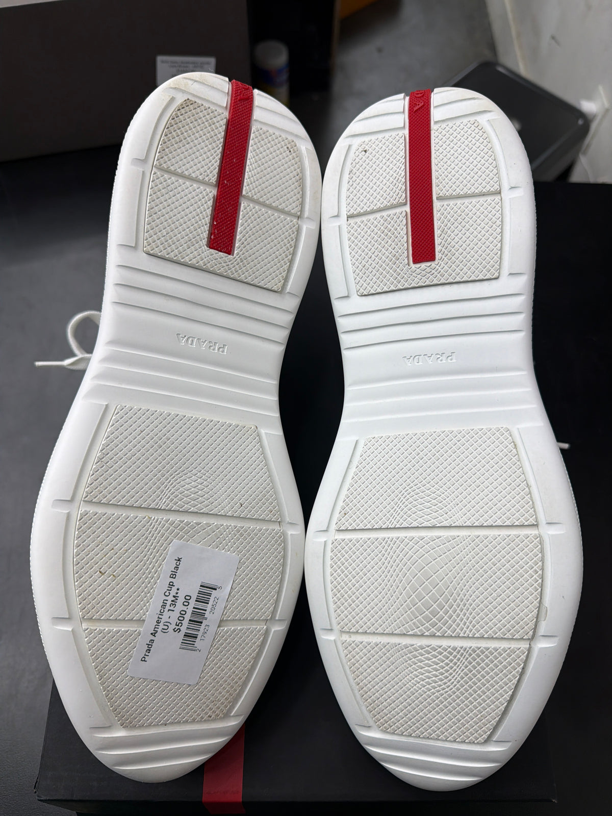 Prada American Cup Black (U) - 13M**