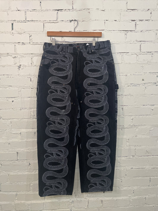 Supreme X Hysteric Glamour Snake Double Knee - 30
